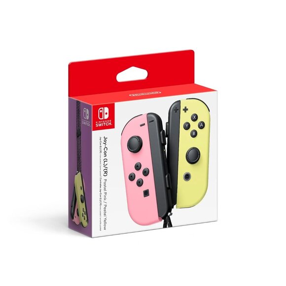 Joy-Con (L)/(R) - Pastel Pink/Pastel Yellow - Picture 1 of 4